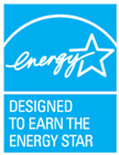 Designed to earn the ENERGY STAR label