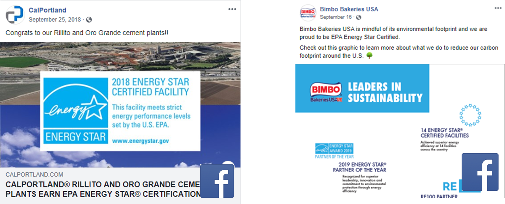 Example Certification Facebook Posts