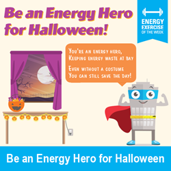Be an energy star for Halloween