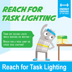 Reach for task lighting