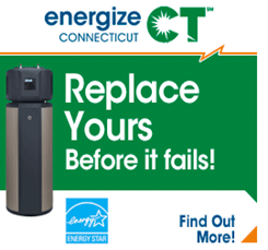 Energize CT Replace Yours Before it fails, with an image of a water heater