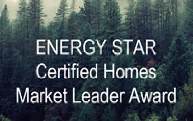 links to ENERGY STAR Certified Homes Market Leader Award