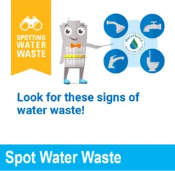 links to water waste activity kit