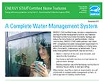 Certified New Homes - Complete Water Management System Fact Sheet