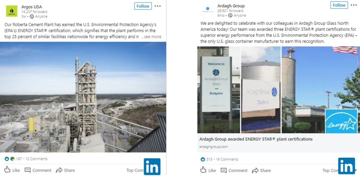 Examples of LinkedIn Posts