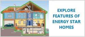 links to the features of ENERGY STAR Homes